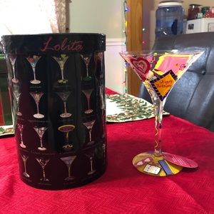 Lolita Birthday Girl Martini Glass